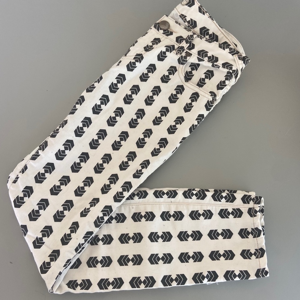 Free people patterned jeans